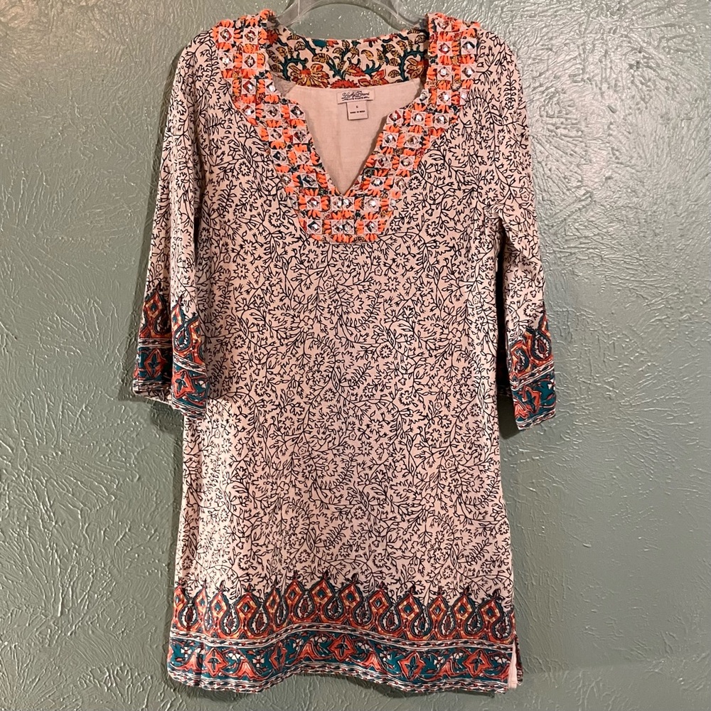 Lucky Brand Multicolor Floral Dress
